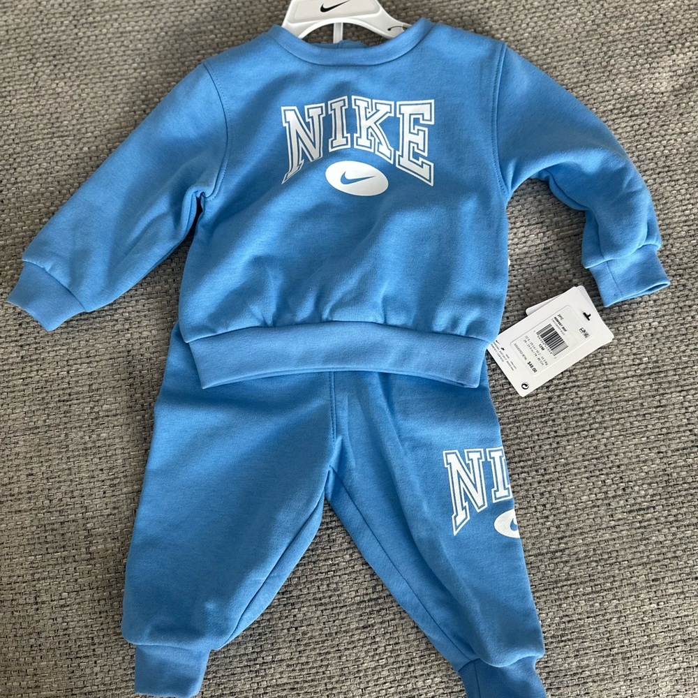 Nike Light Blue Infant Tracksuit